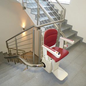elegance curved stairlift